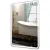 Пекам Зеркало Marta 1 60x80 marta1-60x80spcl (с подогревом, подсветкой, сенсором на прикосновение и часами)