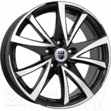 Литой диск K&K Арнар 17x7" 5x105мм DIA 56.6мм ET 35мм Алмаз черный