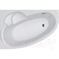 Ванна акриловая Alba Spa Katrina 170x110 L (с ножками и экраном)