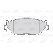 Тормозные колодки дисковые передняя ось VALEO 301035