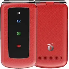 Кнопочный телефон Olmio F28 (красный)