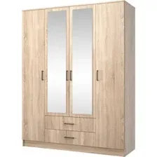 Шкаф Mio Tesoro Хюгге 4D2S Z (дуб сонома)