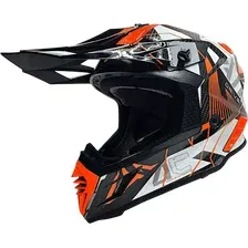 Мотошлем AIM RH855 Carbon Razor RH855R-DWR-L (L, белый/красный)