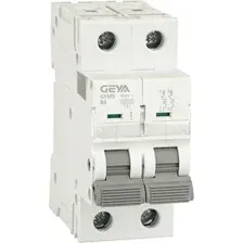 Выключатель автоматический GEYA GYM9-2P-6B 2P 6A B 6kA 2M GYM92P6B