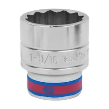 Головка торцевая двенадцатигранная 3/4", 1 11/16, дюймовая KING TONY 633054S