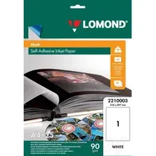 Фотобумага Lomond А4 90г/м 25 л. / 2210003 (матовый)