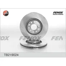 Тормозной диск FENOX TB219024 вентилируемый , передняя ось