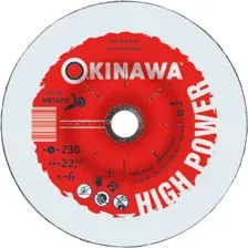 Шлифовальный круг Okinawa High Power, 2023-230-6-HP