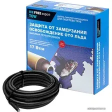 Греющий кабель для труб Теплый пол 1 Саморегулирующийся Ice Free 6м