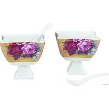 Креманка Rosenberg R-060157 (с ложками)