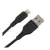 Кабель GoPower 00-00018568 USB Type-A - Lightning (1 м, черный)