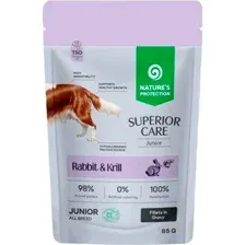 Консервированный корм для собак Nature's Protection SC Junior Grain Free Кролик и криль NPSC47912 85 г
