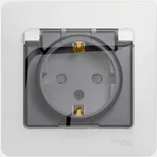 Розетка Schneider Electric Glossa GSL000148 (белый)
