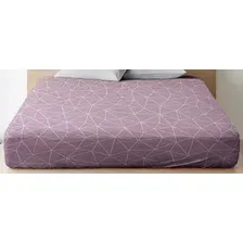 Простыня Ночь Нежна Грань на резинке 90x200x20 7352-1 (розовый)