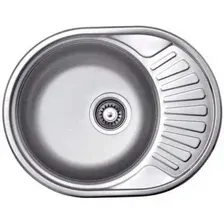 Кухонная мойка КромРус EC 257 RUS (чаша слева, без сифона)