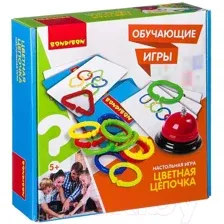 Настольная игра Bondibon Цветная цепочка