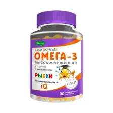 БАД Эвалар Бэби Формула Рыбки Омега-3 (30 пастилок)