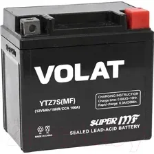 Мотоаккумулятор VOLAT YTZ7S MF R (6 А/ч)