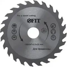 Диск пильный для циркулярных пил по дереву 250 х 32/30 х 40T 37758 FIT TOOLS