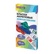 Краски акриловые "Hobby" (12 цветов)