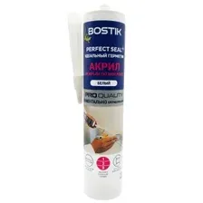 Герметик акриловый Мокрый по Мокрому BOSTIK Perfect Seal Идеальный 300мл белый