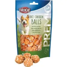 Лакомство для собак Trixie Premio, шарики, курица/рис, 80 г