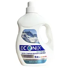 Средство для стирки жидкое ECONIX WHITE Gel 2л