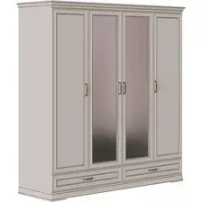 Шкаф распашной Black Red White Florencia SZF2L2D2S (персидский жемчуг)