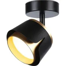 Спот Ambrella light Techno Spot TN71227 BK/GD (черный/золото)