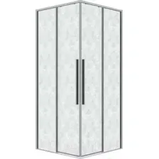 Душевой уголок Grossman Galaxy 80x80x195 300.K33.01.8080.10.02 (хром/шиншилла стекло)