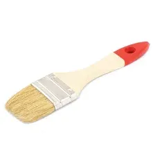 Кисть флейцевая 1,5"серая щетина *40