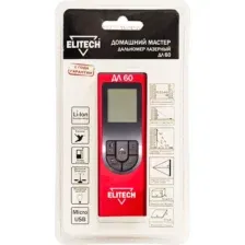 Лазерный дальномер Elitech ЛД 60 / 204768