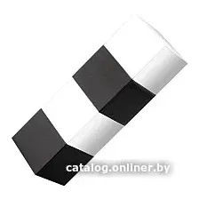 Наконечник для карниза АС ФОРОС Магнум D19 (черный/хром)
