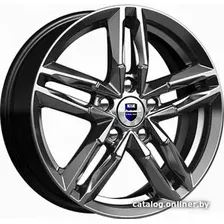 Литые диски K&K Sayan 16x6" 5x114.3мм DIA 67.1мм ET 45мм Дарк платинум