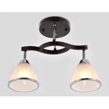 Люстра средней высоты Ambrella light TR3111/2 DCF/CH (темный кофе/хром)