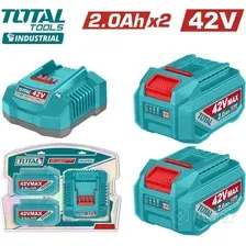 Аккумулятор с зарядным устройством Total TFBCPM20221 (42В/2x2 Ah + 42В)