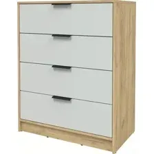 Комод Интерлиния Концепт КТ-К80 Глосс (дуб золотой/грей)