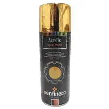 Автомобильная краска Senfineco акриловая золото Bright Metallic Gold 0.4 л