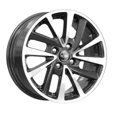 Литые диски K&K КС899 15x6" 4x100мм DIA 60.1мм ET 40мм Алмаз черный