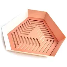 Ваза для фруктов MonAmi 6560 (светло-розовый)