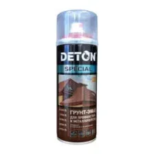 Грунт-эмаль Deton Special Для профнастила и металлочерепицы RAL3005 (520мл, красное вино)