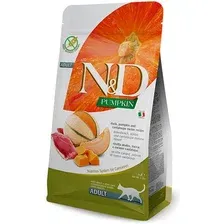 Сухой корм для кошек Farmina N&D Cat Pumpkin Duck, Pumpkin and Cantaloupe Melon Adult (утка, тыква, мускусная дыня) 1.5 кг