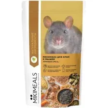 MIKIMEALS Корм для для крыс и мышей 800 г