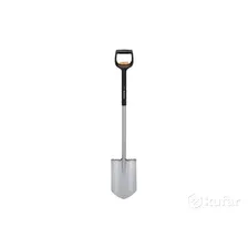 Лопата штыковая телескопическая закругленная Xact FISKARS (длина:1108-1300мм, ширина:192мм)