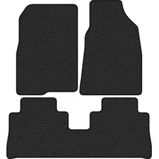 Комплект ковриков для авто Alicosta Chevrolet Captiva I (suv) 2006 - 2011 (черный, ромб)
