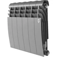Радиатор биметаллический Royal Thermo BiLiner 350 Silver Satin (6 секций)