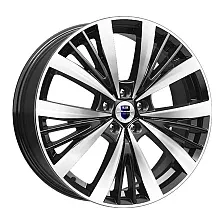 Литой диск K&K Марвел (КС881) 19x7.5" 5x112мм DIA 66.6мм ET 32мм Алмаз черный
