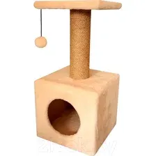 Комплекс для кошек Cat House 0.65 (джут бежевый)