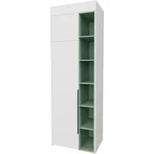 Шкаф Рэйгрупп Рэй S274-B1-EBZ В1 (дуб элисон/белый премиум/зеленый самшит)