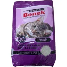 Наполнитель для туалета Super Benek Compact 20л (лаванда)